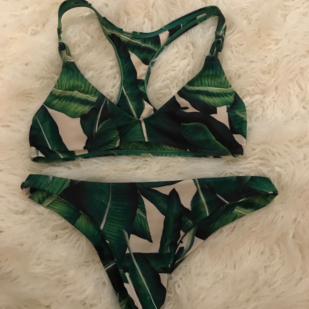Palm Tree Bathing Suit
